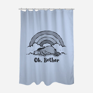 Oh Bother-None-Polyester-Shower Curtain-kg07