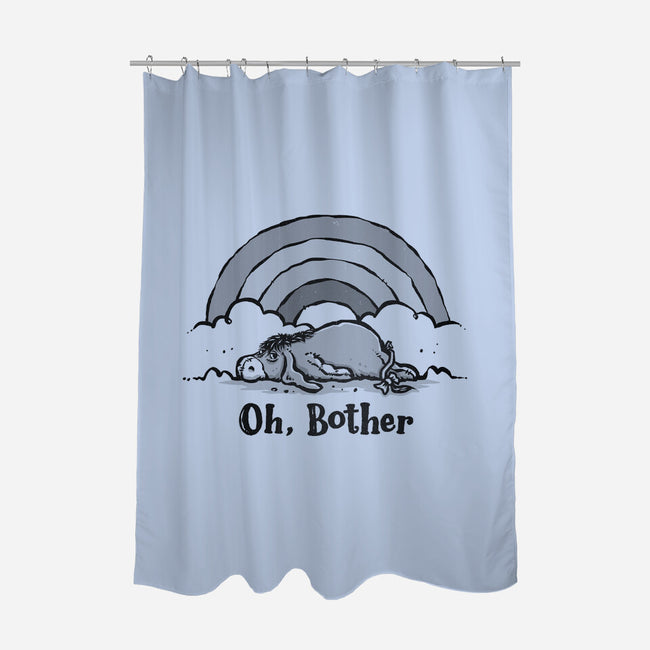 Oh Bother-None-Polyester-Shower Curtain-kg07