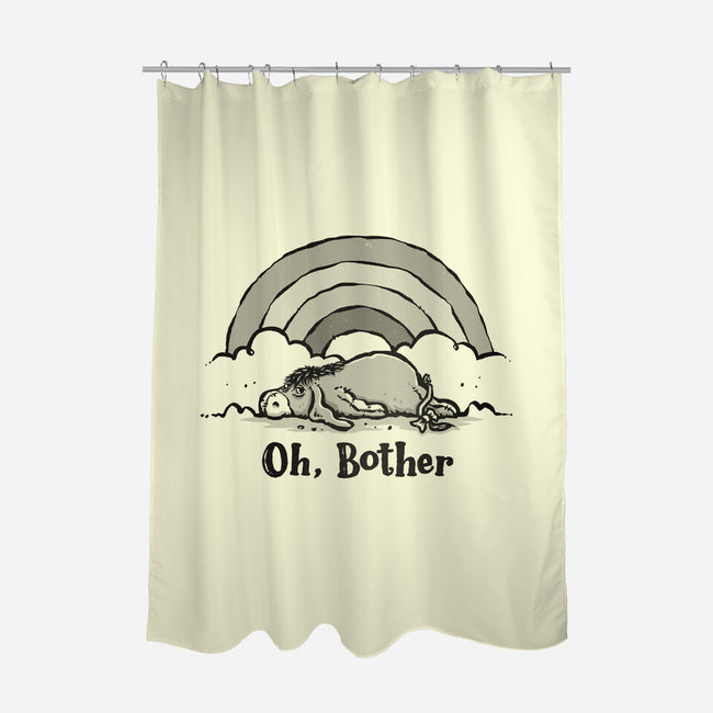 Oh Bother-None-Polyester-Shower Curtain-kg07