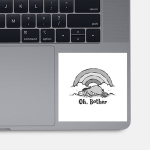 Oh Bother-None-Glossy-Sticker-kg07