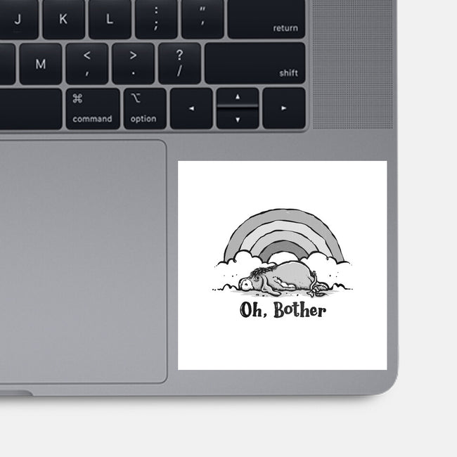 Oh Bother-None-Glossy-Sticker-kg07