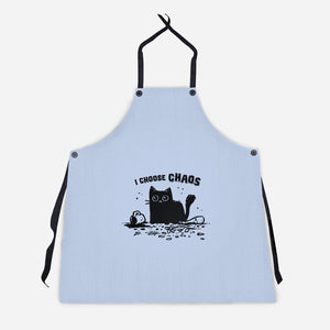 I Choose Chaos-Unisex-Kitchen-Apron-kg07