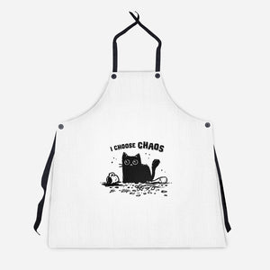 I Choose Chaos-Unisex-Kitchen-Apron-kg07