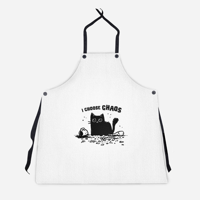 I Choose Chaos-Unisex-Kitchen-Apron-kg07
