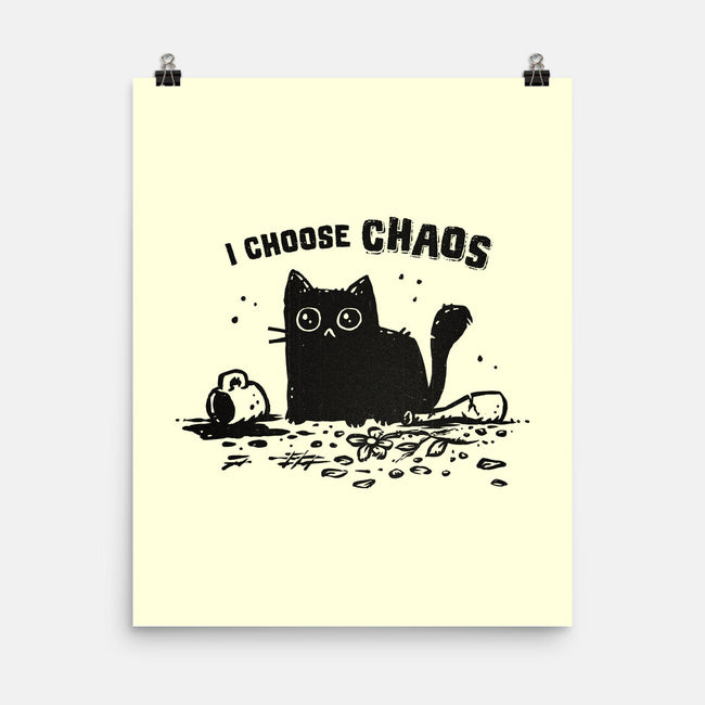 I Choose Chaos-None-Matte-Poster-kg07