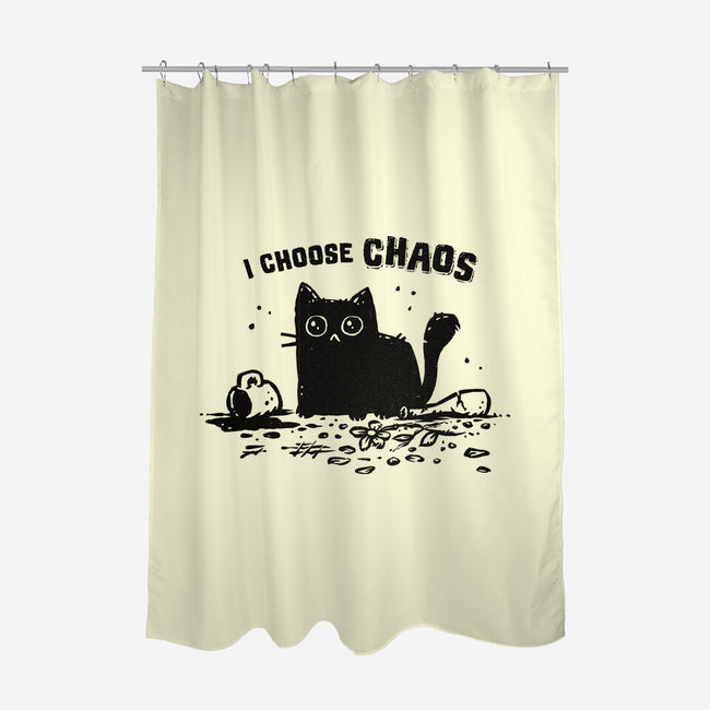 I Choose Chaos-None-Polyester-Shower Curtain-kg07