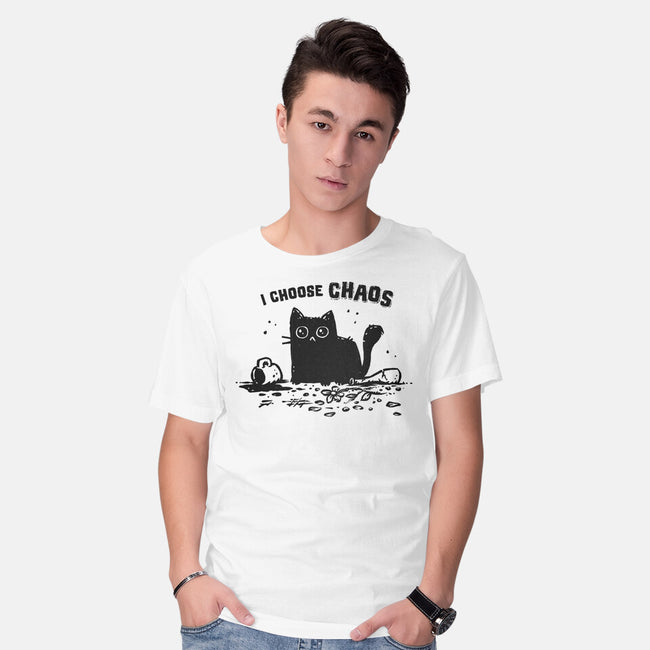 I Choose Chaos-Mens-Basic-Tee-kg07