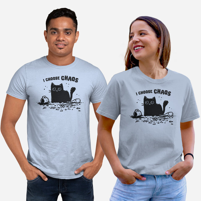 I Choose Chaos-Unisex-Basic-Tee-kg07