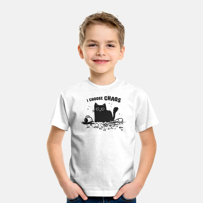 I Choose Chaos-Youth-Basic-Tee-kg07