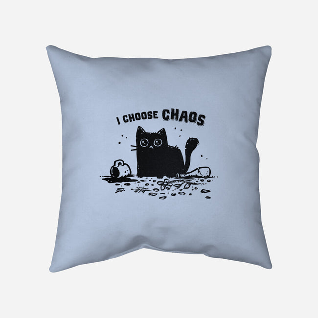 I Choose Chaos-None-Removable Cover w Insert-Throw Pillow-kg07