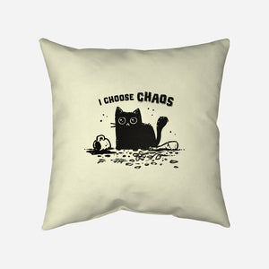 I Choose Chaos-None-Removable Cover w Insert-Throw Pillow-kg07