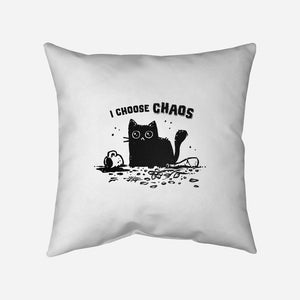I Choose Chaos-None-Removable Cover w Insert-Throw Pillow-kg07