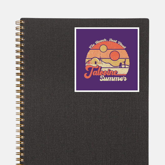 Tatooine Summer-None-Glossy-Sticker-NMdesign