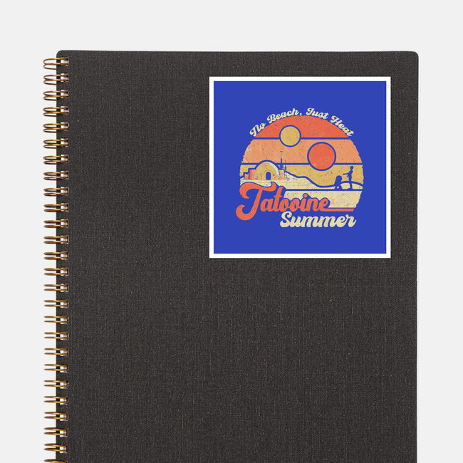 Tatooine Summer-None-Glossy-Sticker-NMdesign