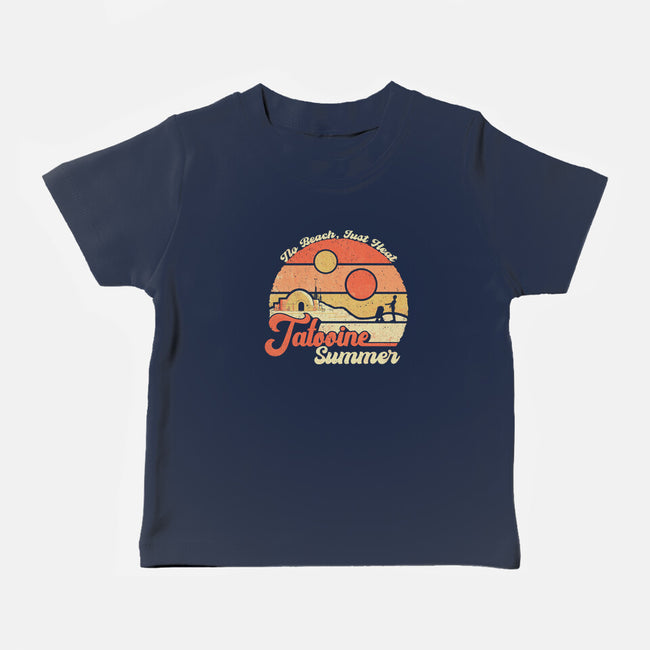 Tatooine Summer-Baby-Basic-Tee-NMdesign