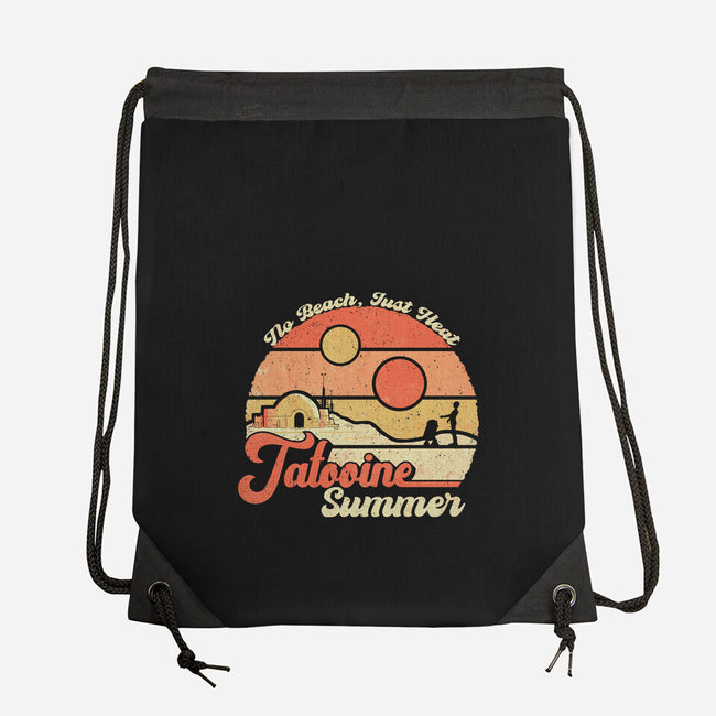 Tatooine Summer-None-Drawstring-Bag-NMdesign