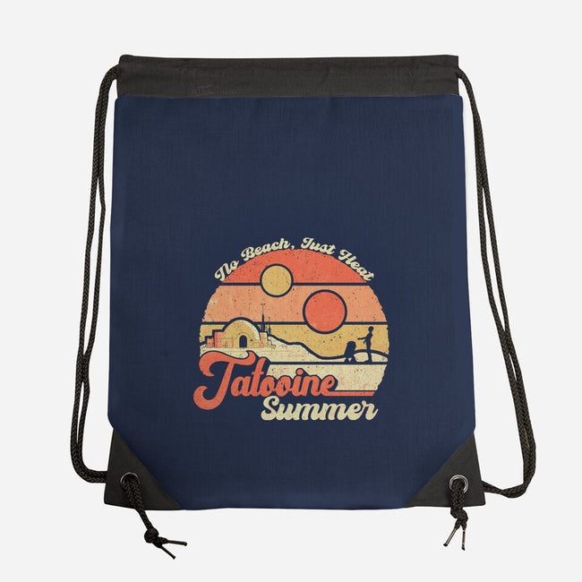 Tatooine Summer-None-Drawstring-Bag-NMdesign