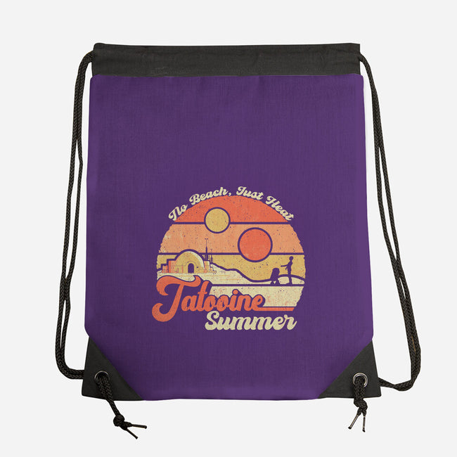 Tatooine Summer-None-Drawstring-Bag-NMdesign