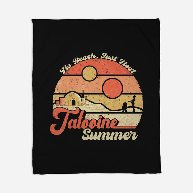 Tatooine Summer-None-Fleece-Blanket-NMdesign