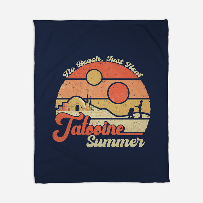 Tatooine Summer-None-Fleece-Blanket-NMdesign