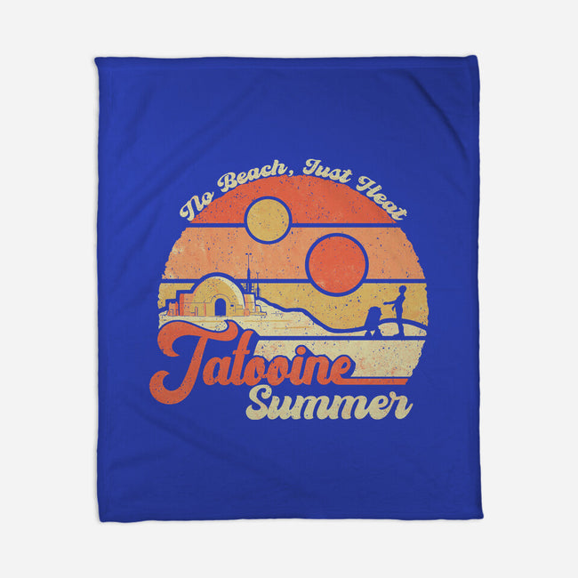 Tatooine Summer-None-Fleece-Blanket-NMdesign