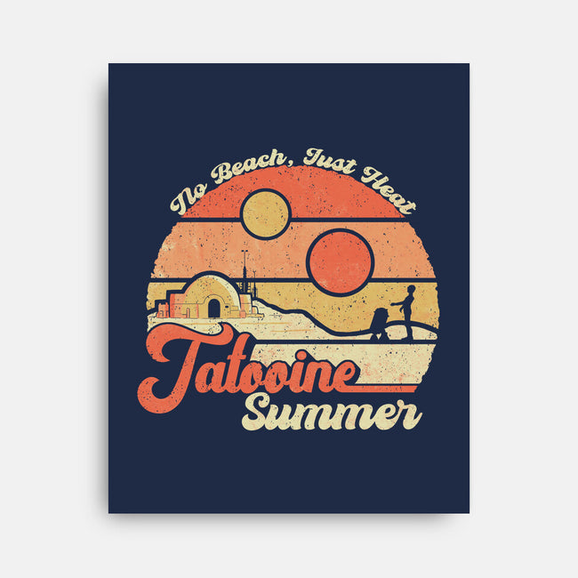 Tatooine Summer-None-Stretched-Canvas-NMdesign