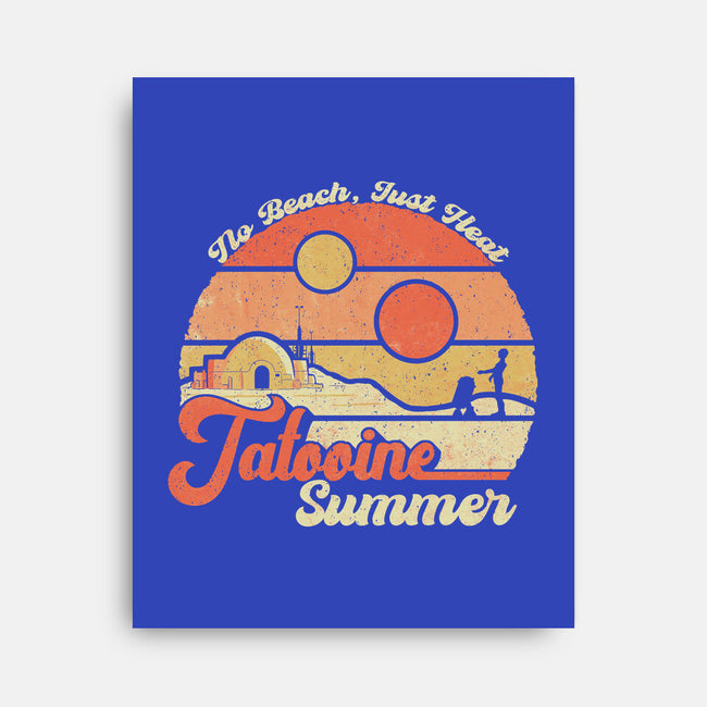 Tatooine Summer-None-Stretched-Canvas-NMdesign