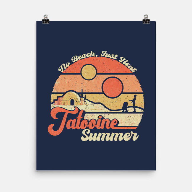 Tatooine Summer-None-Matte-Poster-NMdesign