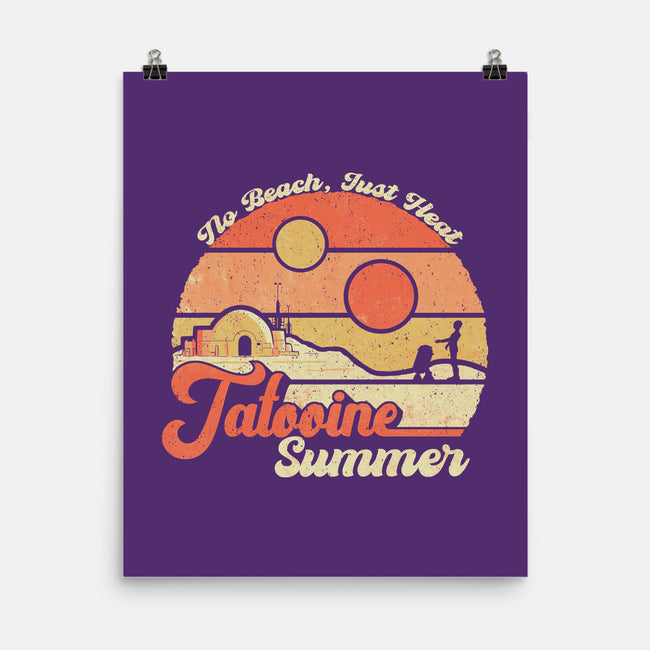 Tatooine Summer-None-Matte-Poster-NMdesign