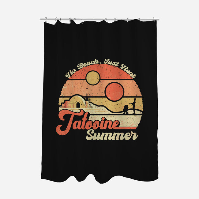 Tatooine Summer-None-Polyester-Shower Curtain-NMdesign