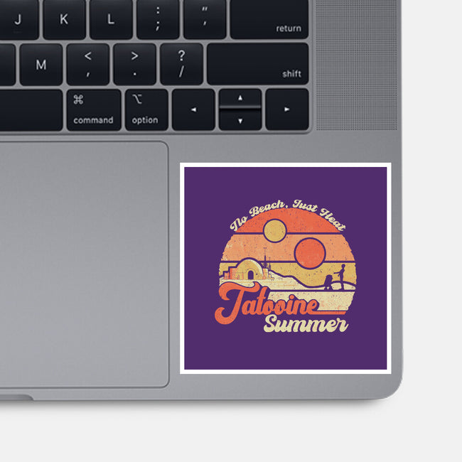 Tatooine Summer-None-Glossy-Sticker-NMdesign