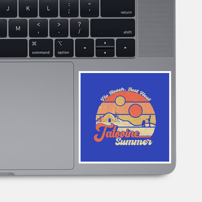 Tatooine Summer-None-Glossy-Sticker-NMdesign
