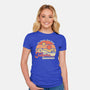 Tatooine Summer-Womens-Fitted-Tee-NMdesign