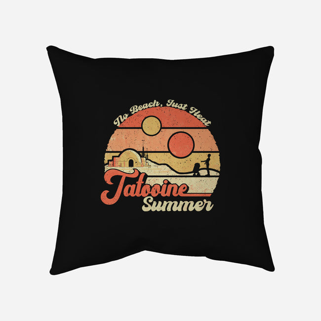 Tatooine Summer-None-Removable Cover w Insert-Throw Pillow-NMdesign