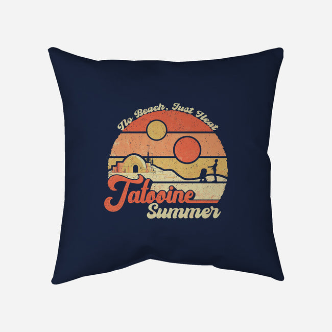 Tatooine Summer-None-Removable Cover w Insert-Throw Pillow-NMdesign