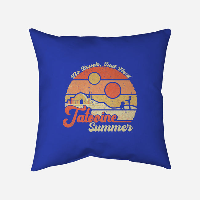 Tatooine Summer-None-Removable Cover w Insert-Throw Pillow-NMdesign