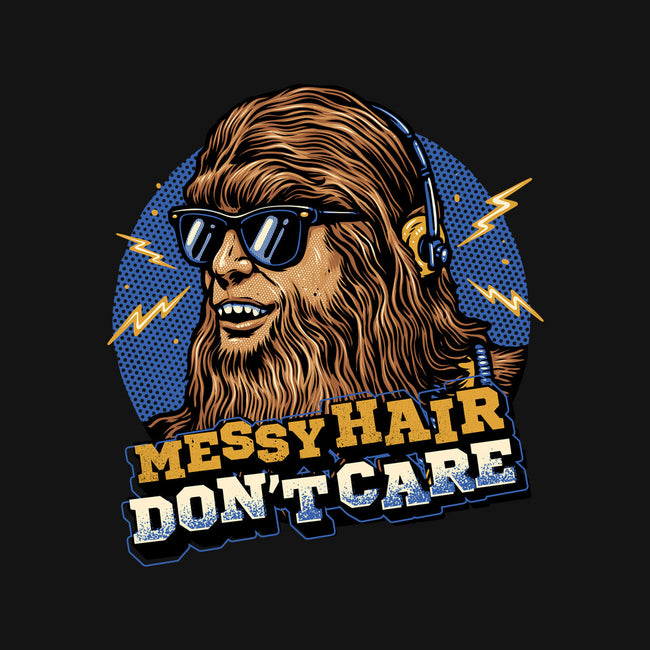 Messy Hair Don’t Care-Youth-Crew Neck-Sweatshirt-glitchygorilla