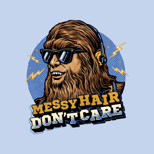 Messy Hair Don’t Care-Mens-Heavyweight-Tee-glitchygorilla