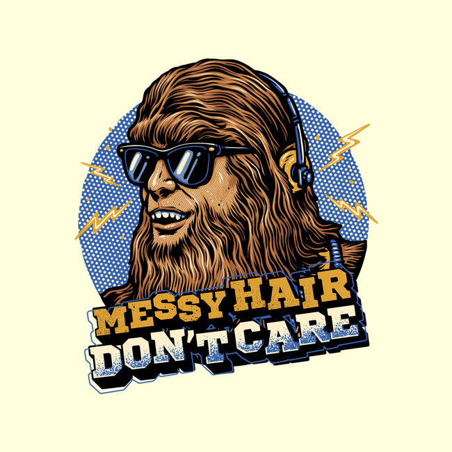 Messy Hair Don’t Care-None-Adjustable Tote-Bag-glitchygorilla