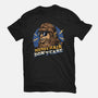 Messy Hair Don’t Care-Unisex-Basic-Tee-glitchygorilla