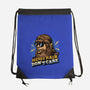 Messy Hair Don’t Care-None-Drawstring-Bag-glitchygorilla