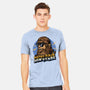 Messy Hair Don’t Care-Mens-Heavyweight-Tee-glitchygorilla