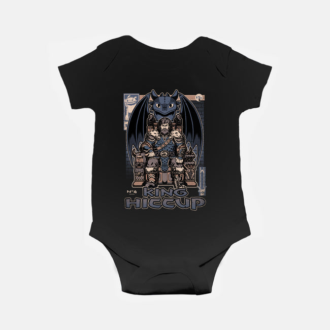 Viking Dragon King-Baby-Basic-Onesie-Studio Mootant
