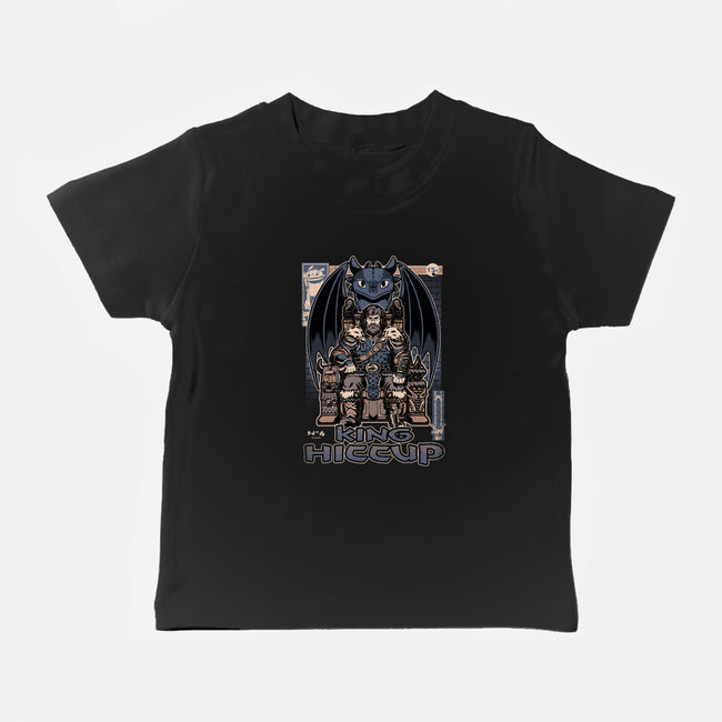 Viking Dragon King-Baby-Basic-Tee-Studio Mootant