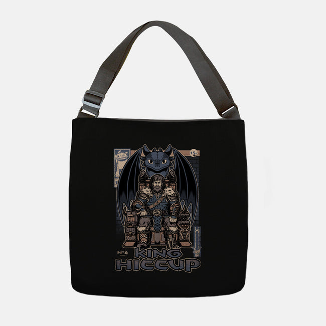 Viking Dragon King-None-Adjustable Tote-Bag-Studio Mootant