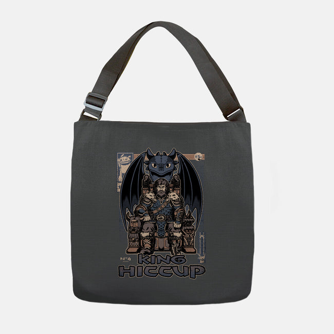Viking Dragon King-None-Adjustable Tote-Bag-Studio Mootant