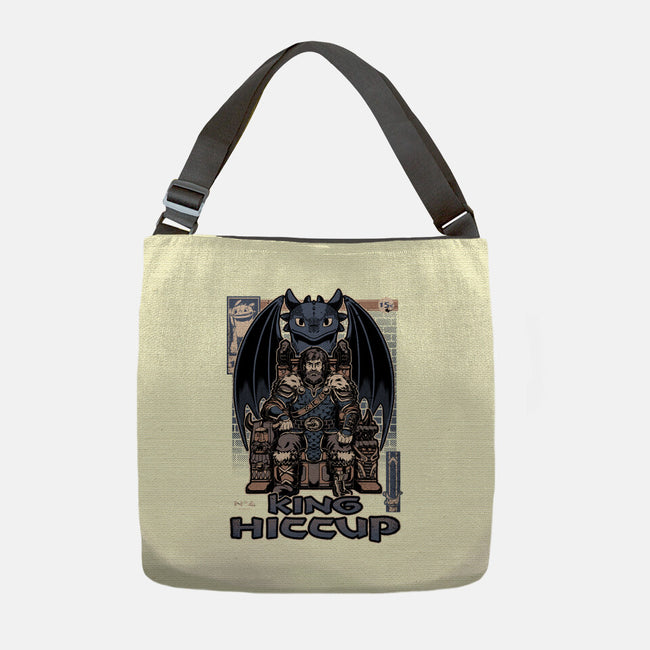 Viking Dragon King-None-Adjustable Tote-Bag-Studio Mootant