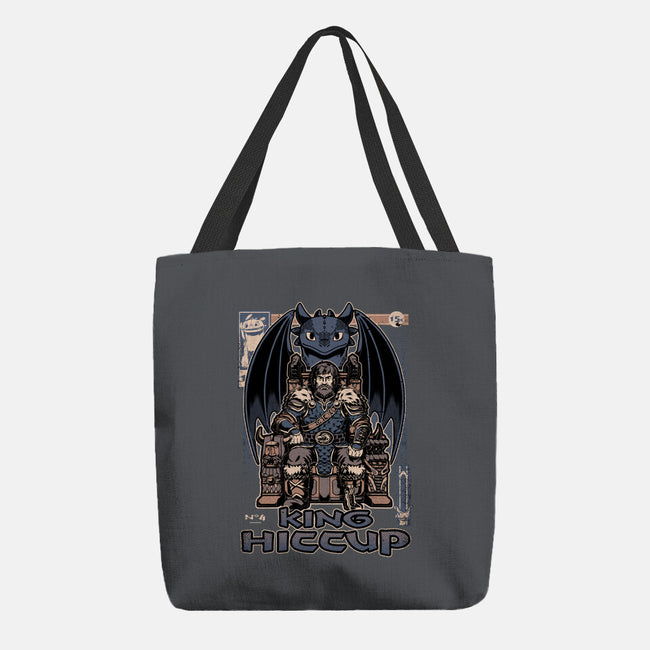 Viking Dragon King-None-Basic Tote-Bag-Studio Mootant