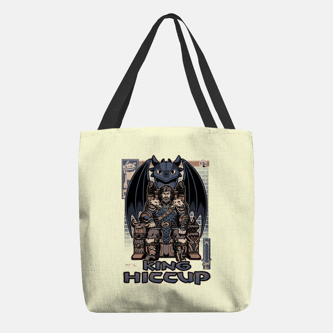 Viking Dragon King-None-Basic Tote-Bag-Studio Mootant
