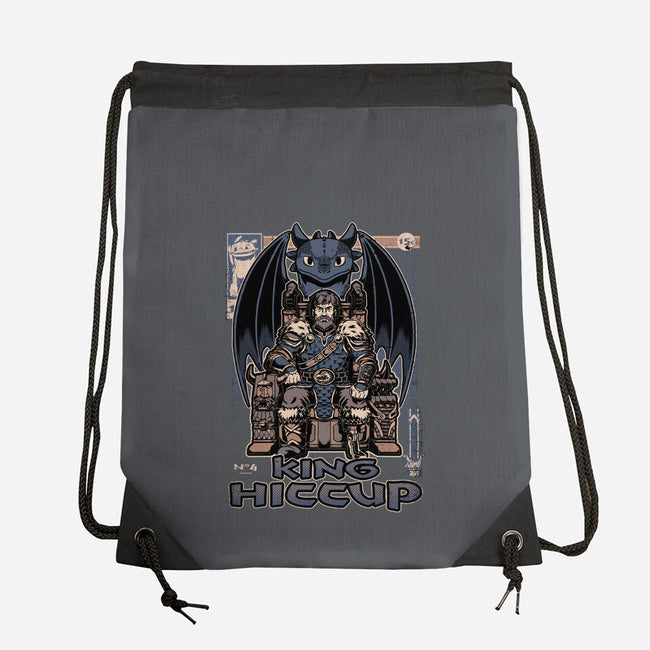 Viking Dragon King-None-Drawstring-Bag-Studio Mootant